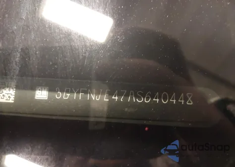 2010 Cadillac Srx Performance Collection from USA, damaged, VIN 3GYFNJE47AS640448